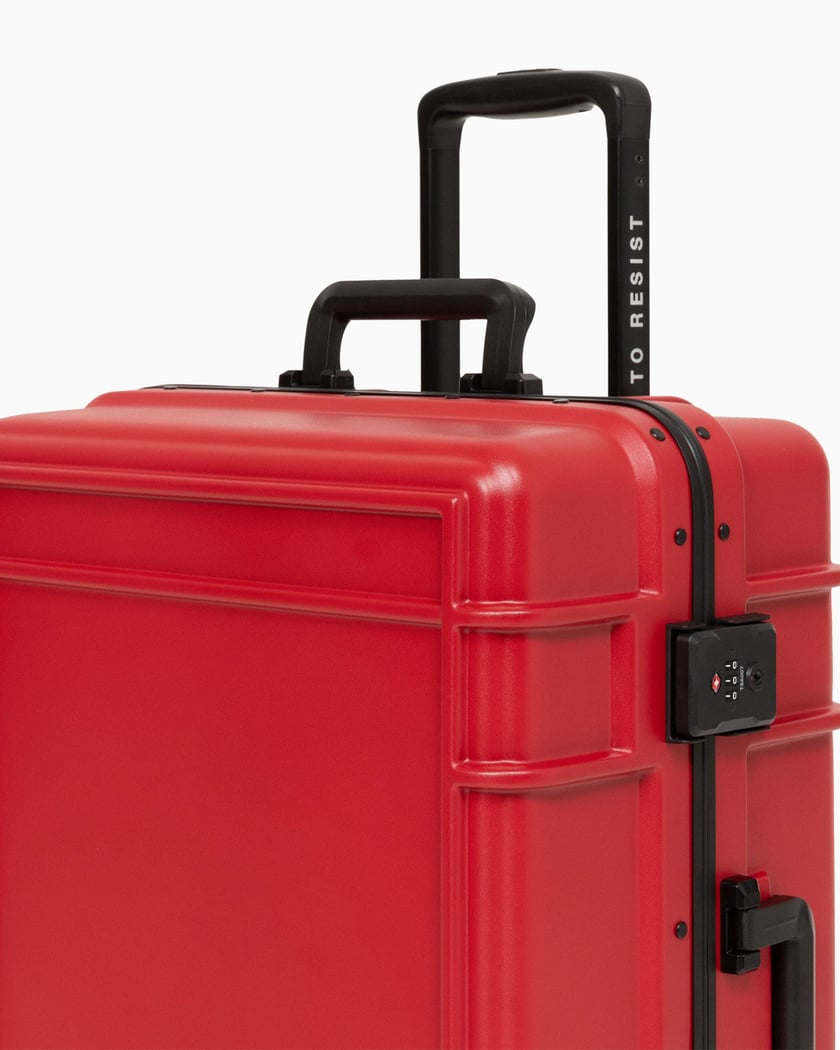 【高価値】 Eastpak Resist'r FOOTDISTRICT | EK0A5BJG4S01 Red (L) Case Luggage バッグ