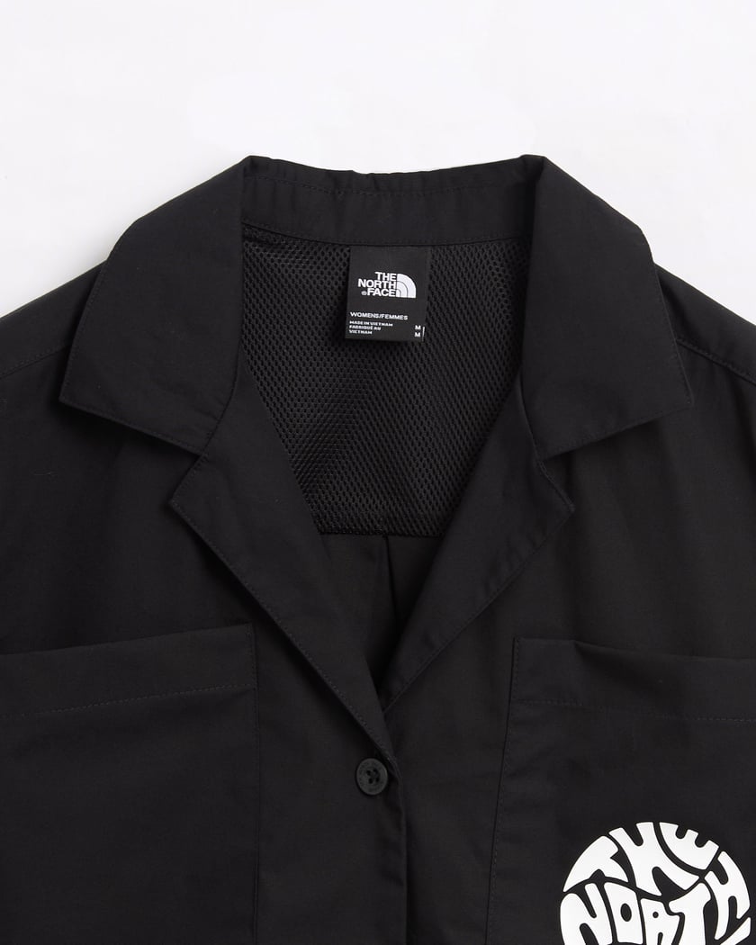 The North Face Women's Boxy Short Sleeve Shirt Black