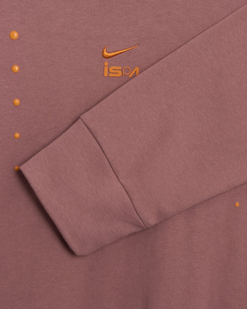 Nike ISPA Unisex Long Sleeve T-Shirt Brown HJ9086-208