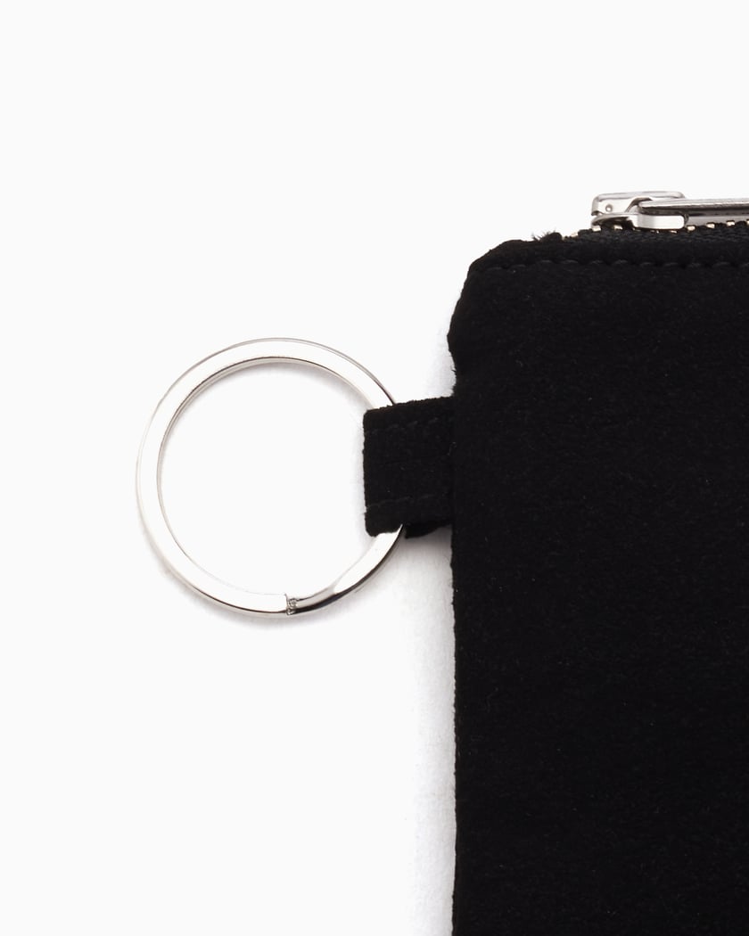 Carhartt WIP Artificial Suede Zip Wallet Black I033644-89XX