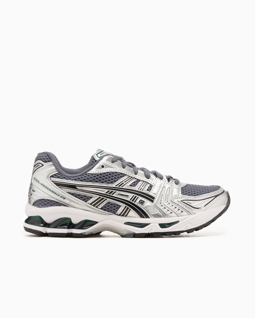 ASICS Gel Kayano 14 Metropolis Jasper Green Silberfarben 1203A537 020 FOOTDISTRICT