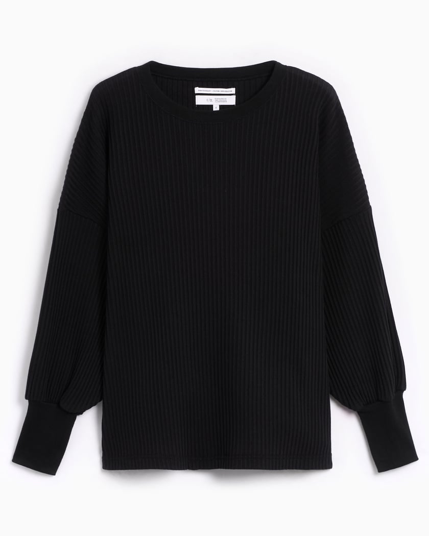 F CE. Vintage Men s Wide Rib Sweater Black FST14241W0002 Black FOOTDISTRICT