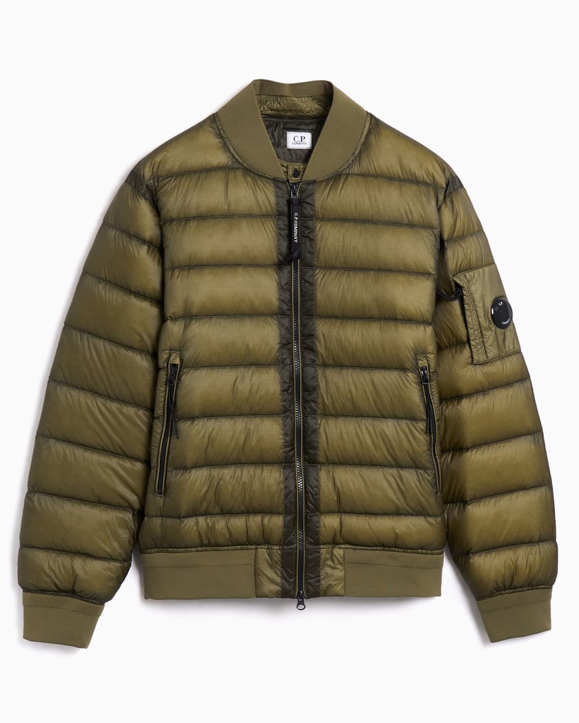 CP Company Men's Bomber Green 19CMOW009A005904G-612 | FOOTDISTRICT