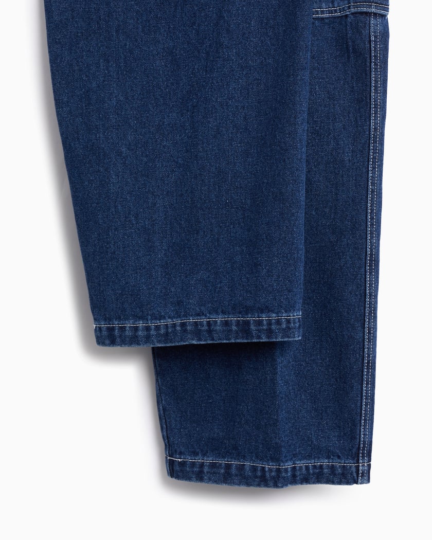 Blue cheap jeans wig