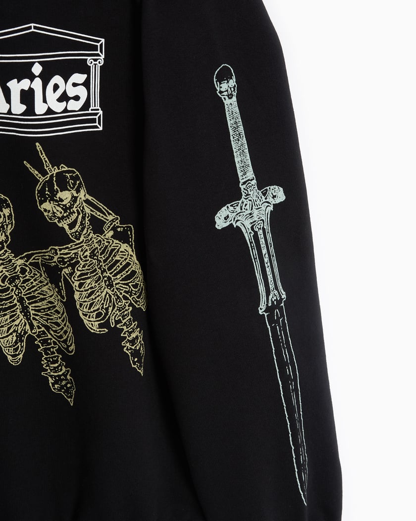 Aries Cybin Sweatshirt Black