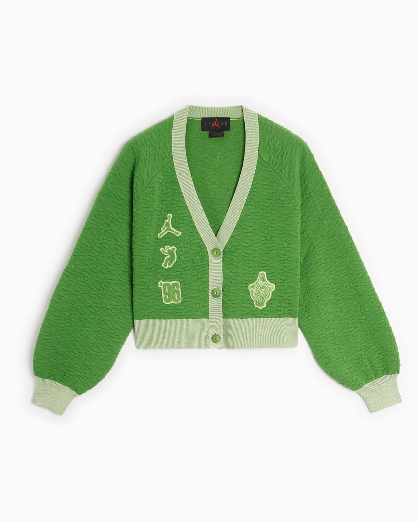 Jordan x UNION x Bephie's Beauty Supply Women's Cardigan Green FD4250-377 |  FOOTDISTRICT
