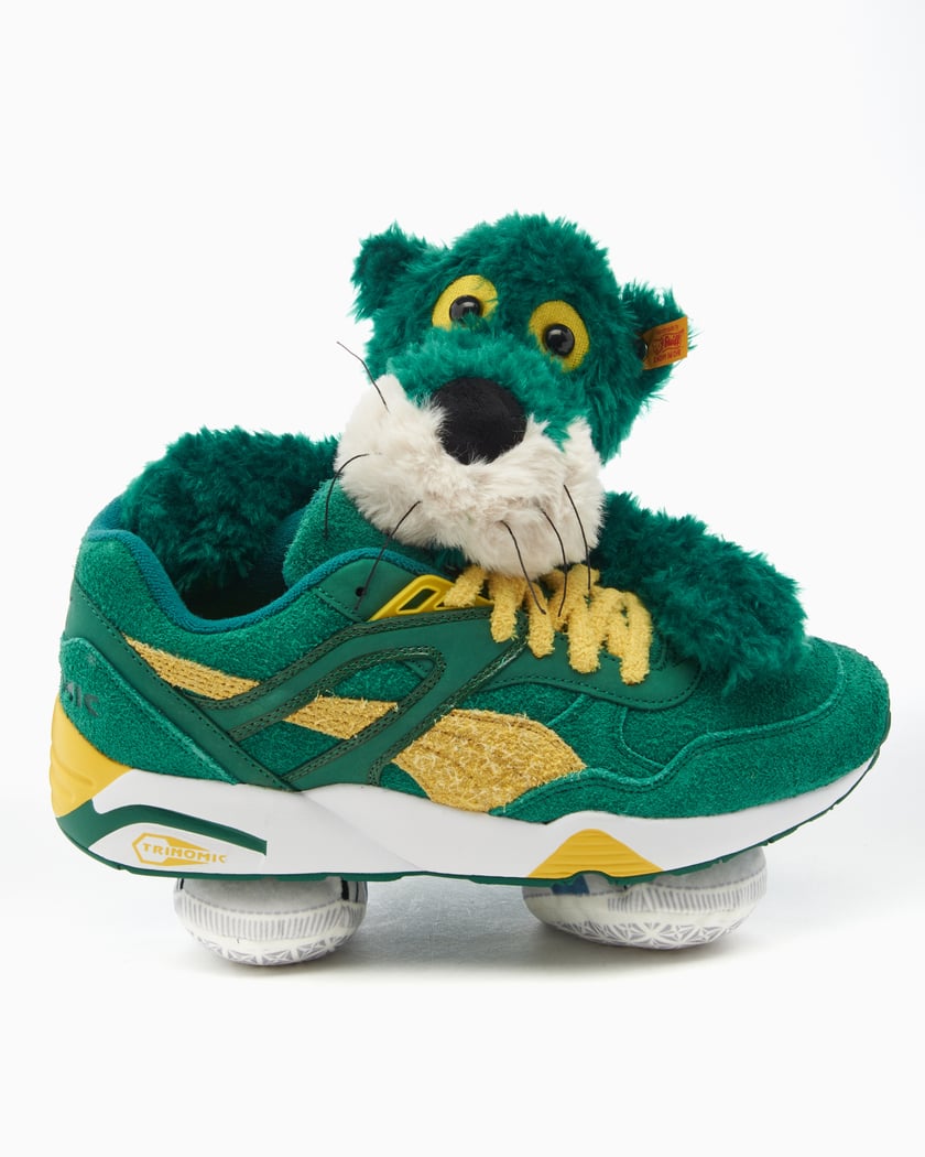 Puma trinomic uomo verde hot sale
