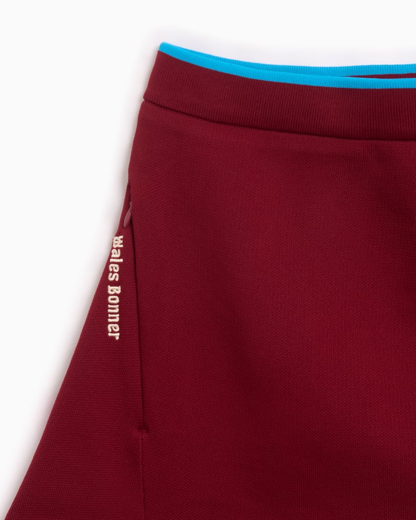 adidas Originals x Wales Bonner Women's Knit Skirt Burgundy