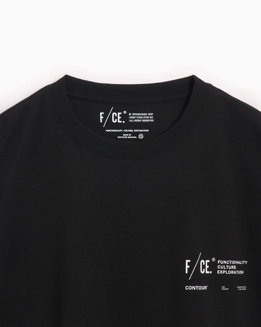 F/CE. Re Logo Men's Long Sleeve T-Shirt Black FSU12242U0006