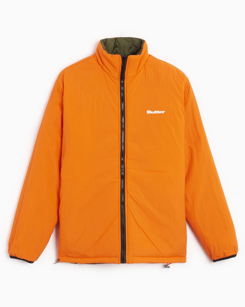 Butter Goods Chainlink Men #39 s Reversible Puffer Jacket Green