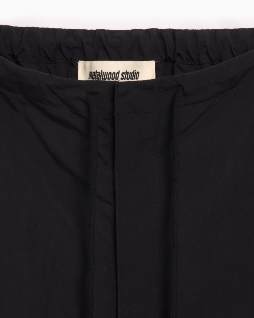 Metalwood Studio Men's Parachute Pants Black MWS24-08-102