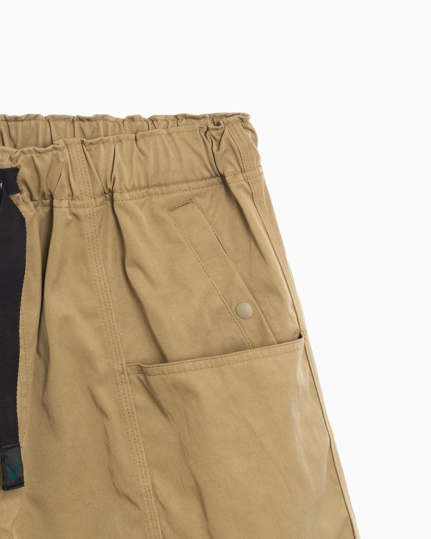 South2 West8 Belted C.S. Relaxed Men's Shorts Brown QV555-A-Khaki