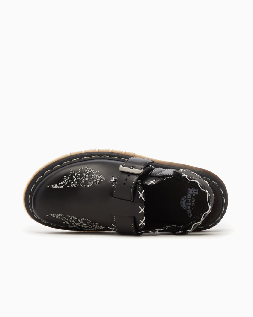 Dr.Martens Jorge II 黒白30cm ￼ Dr.Martens Jorge II Zebra Hair-On+Atlas