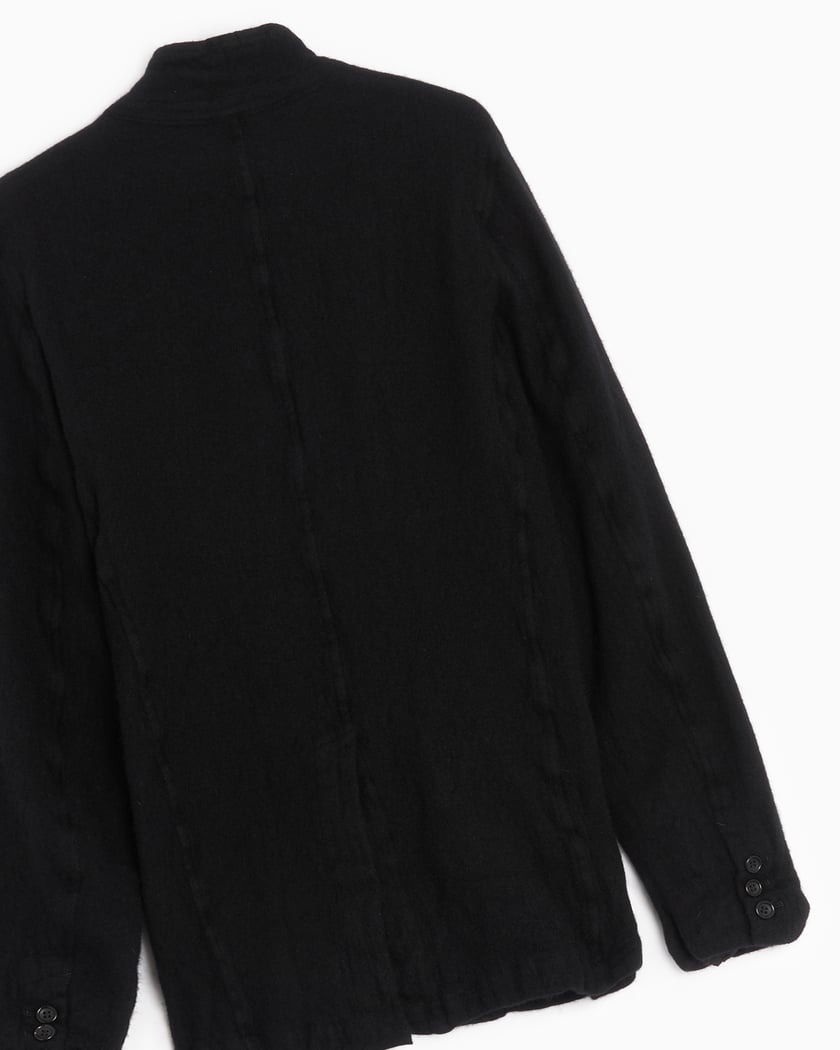Comme Des Garçons Shirt Men's Knit Woven Shirt Jacket