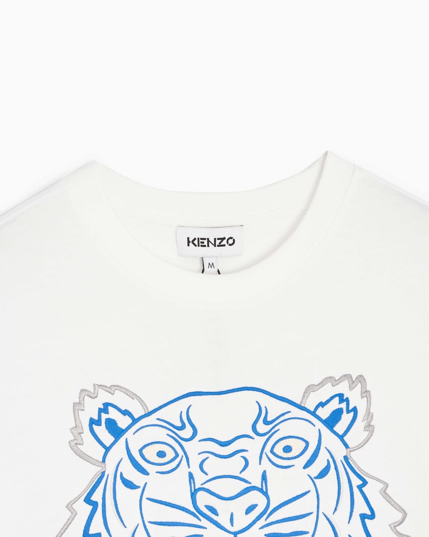 Kenzo Tiger Men s T Shirt White FC55TS2194YH 01B Buy Online at