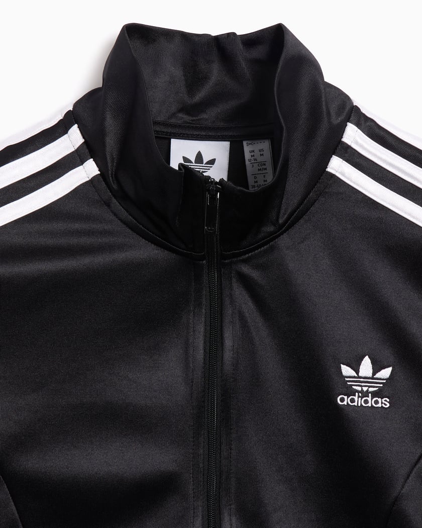 adidas　ナイロンジャケット　短丈　裏地メッシュ　ブラック　レディースL adidas Originals アディダス ショート丈 レディース ニット