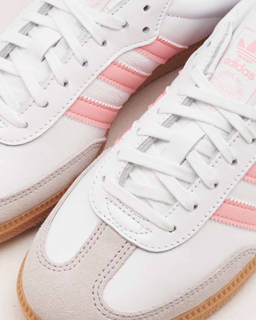 Adidas samba og white sole clearance