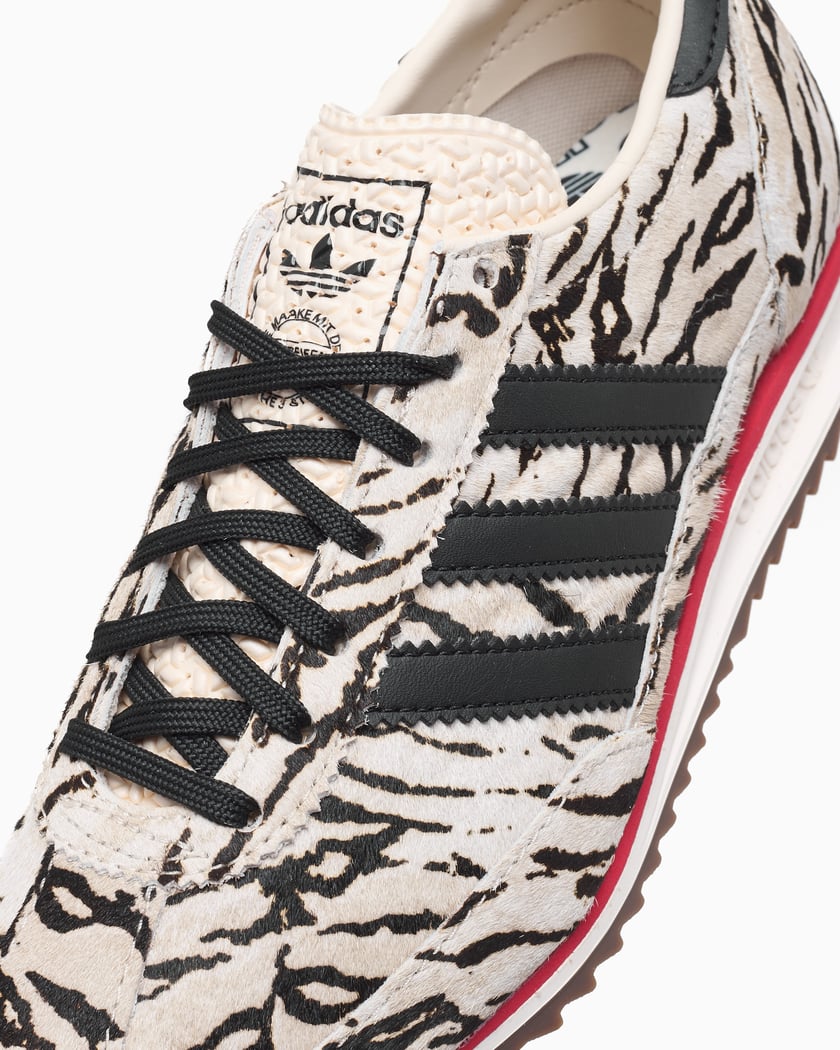 adidas Originals Women's SL 72 OG Zebra Black, White, Animal Print KH8811 |  FOOTDISTRICT, image size:840x1050