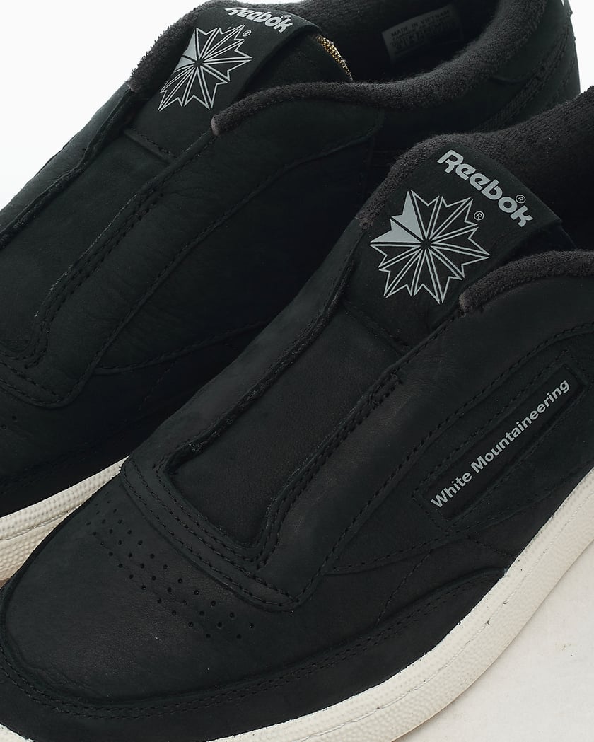 Reebok x White Mountaneering LTD Club C 85 Black RMIA072C99LEA0011009 FOOTDISTRICT