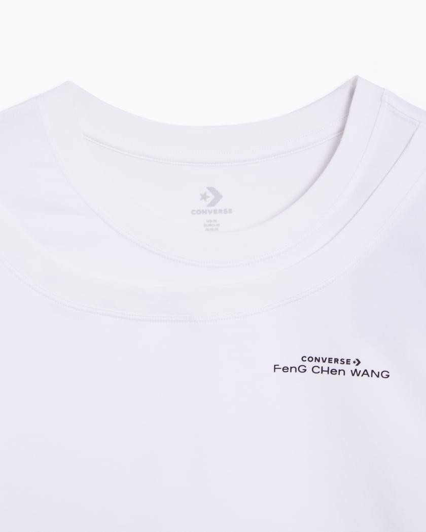 Converse x Feng Chen Wang Women s T Shirt White 10027481 A01 FOOTDISTRICT