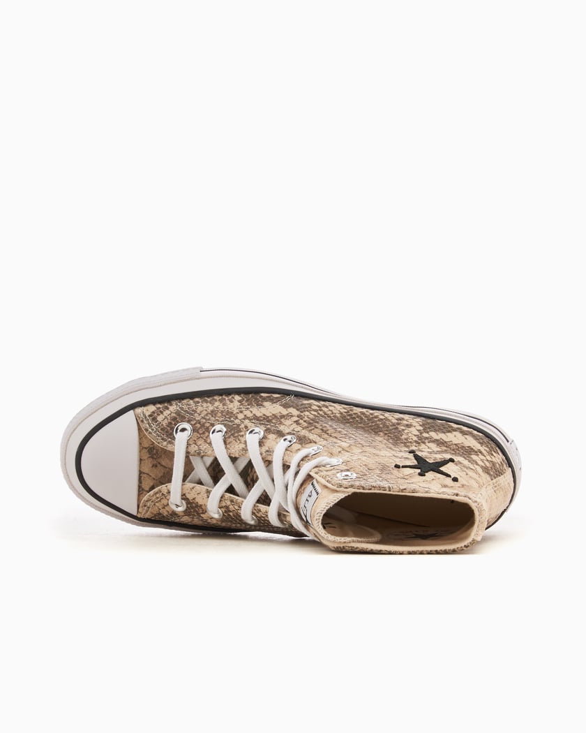 Converse x Stüssy Chuck 70 High Snakeprint Brown A11674C Converse x Stüssy Chuck 70 High Snakeprint Brown A11674C