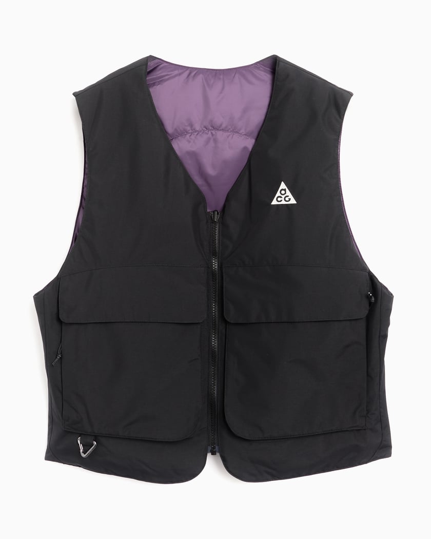Nike ACG Skull Peak Unisex Reversible Vest Black FV8694 010 FOOTDISTRICT