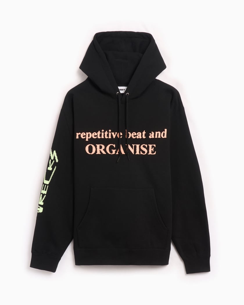 Obey checkered hoodie new arrivals