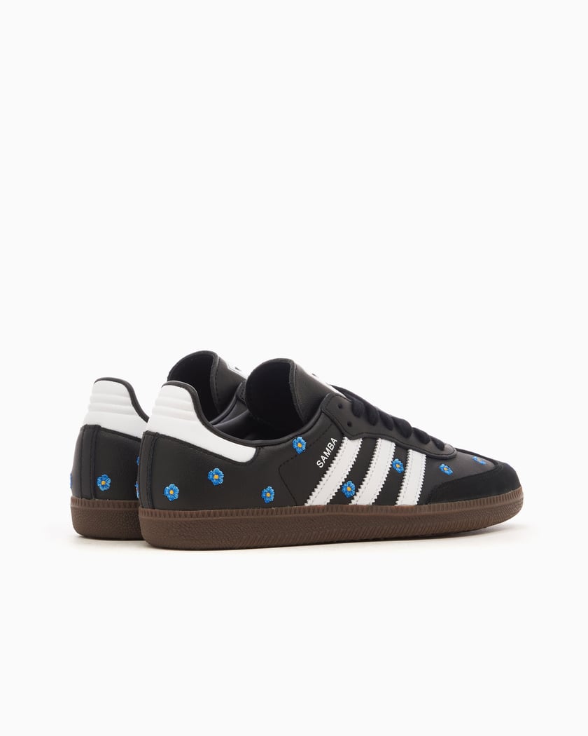 adidas Originals Women s Samba OG Floral Pack Black IF4397 FOOTDISTRICT