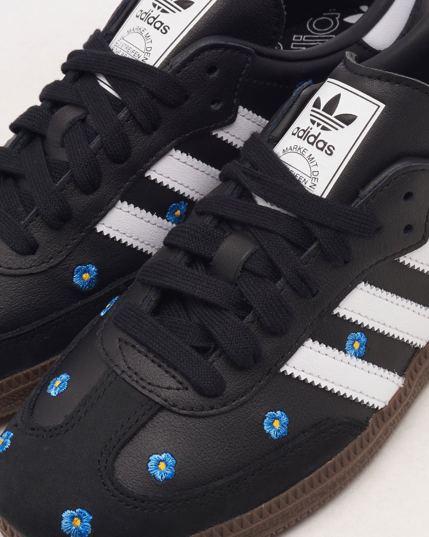 adidas Originals Women s Samba OG Floral Pack Black IF4397 FOOTDISTRICT