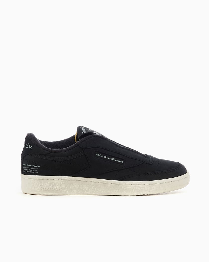 Reebok x White Mountaneering LTD Club C 85 Black RMIA072C99LEA0011009 FOOTDISTRICT