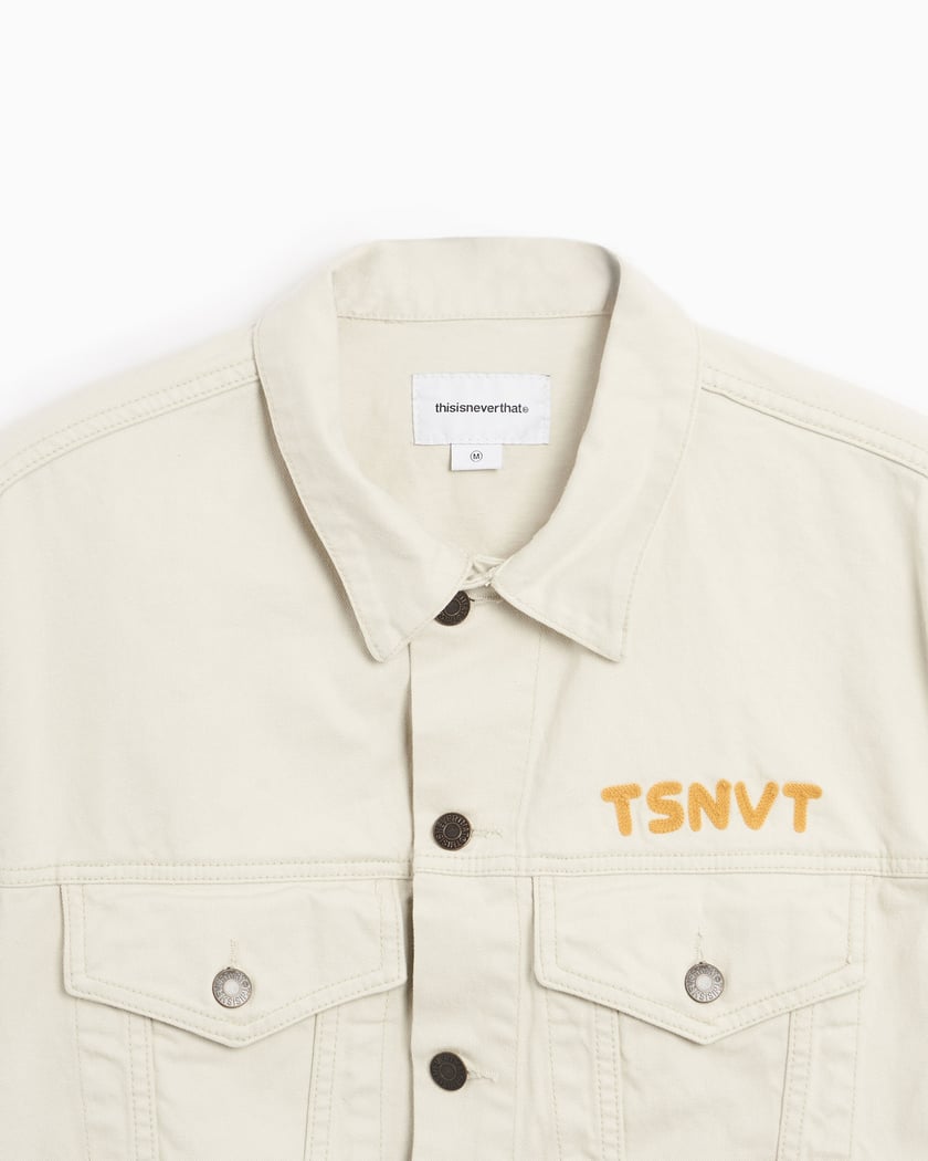 thisisneverthat® TSNVT Men's Trucker Jacket Beige
