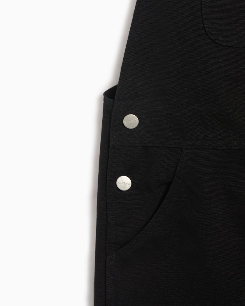Carhartt WIP Women's Straight Bib Overall Black I034322-8902