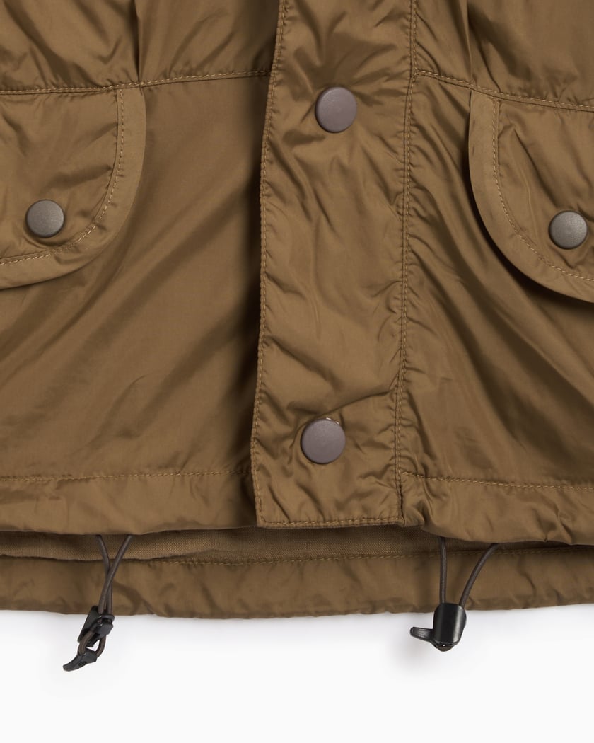 Our Legacy Exhale Puffa Men's Cropped Vest Men's Vest Green