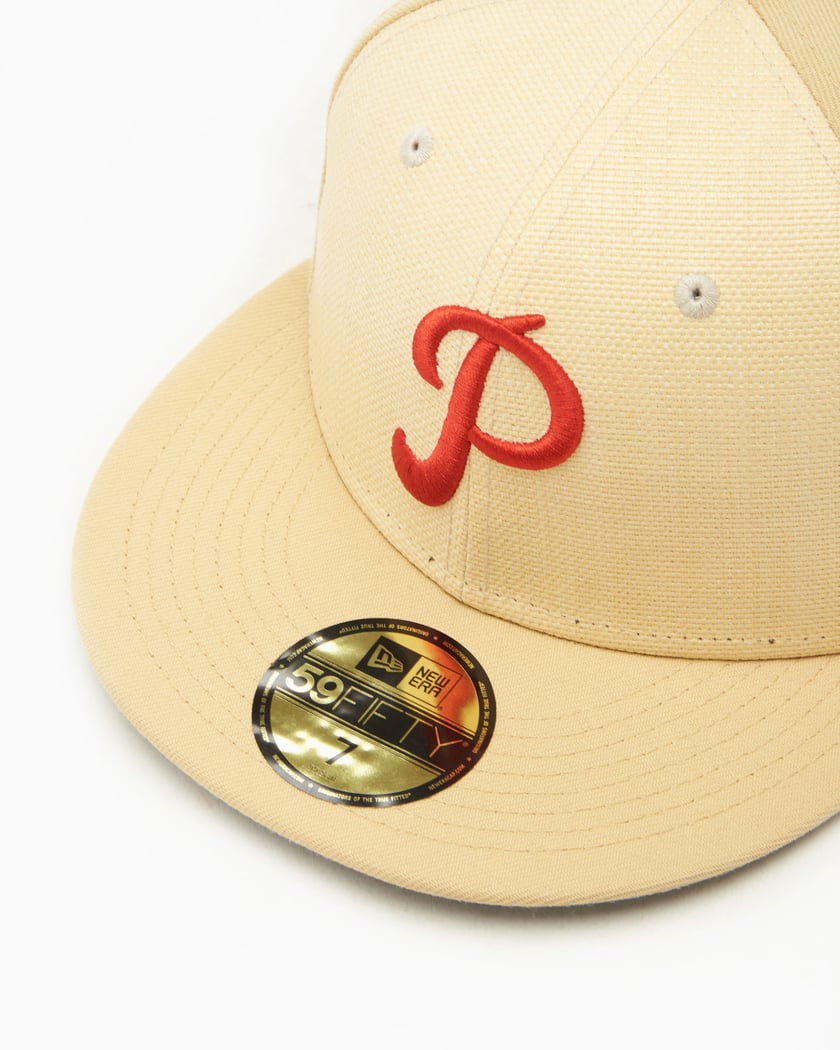 New Era Philadelphia Phillies MLB 59FIFTY Unisex Raffia Front Cap