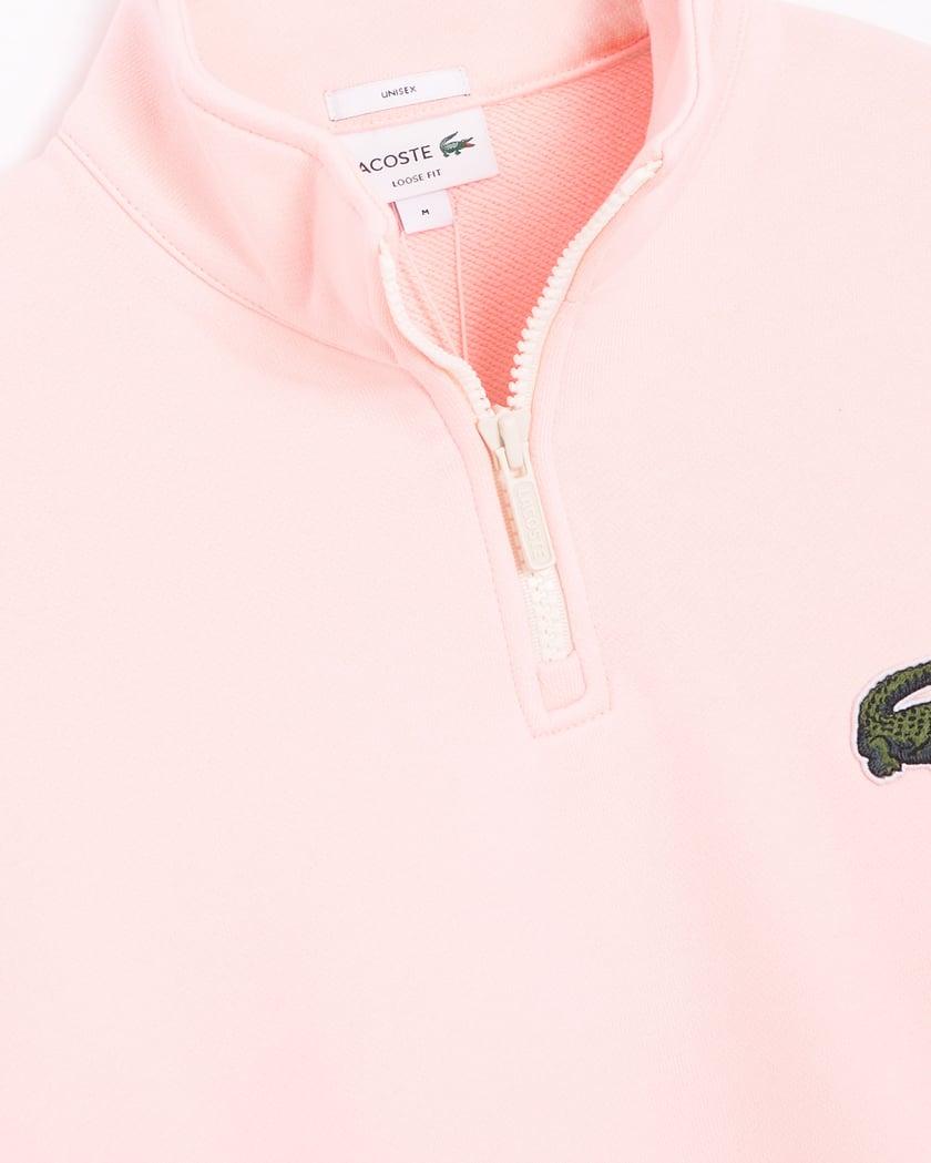 La hearts jersey hotsell taped half zip sweatshirt
