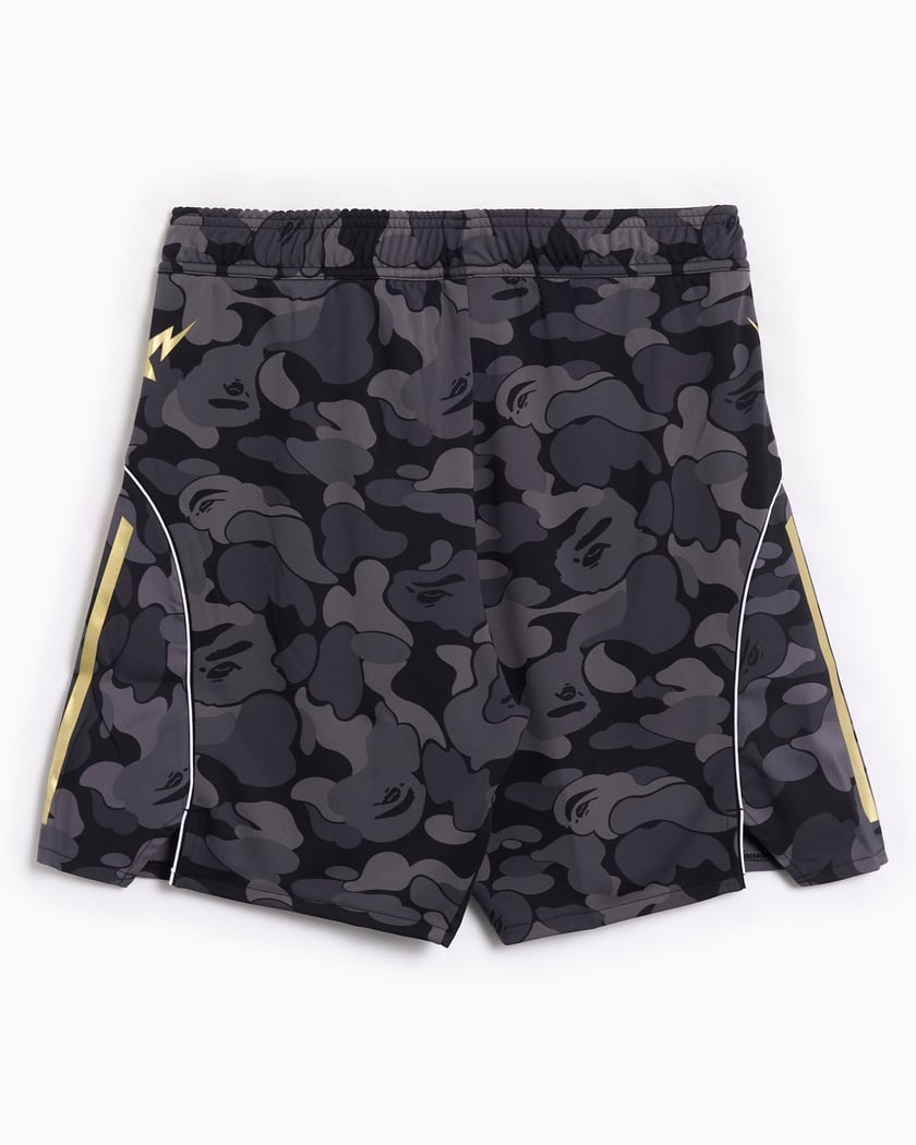 adidas Originals x BAPE Football Slim Men's Shorts Black KB2204