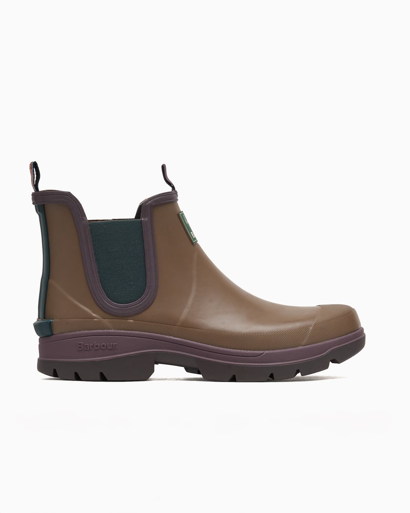 Barbour x Paul Smith Chelsea Welly Men's Boots Brown MRF0048TA51