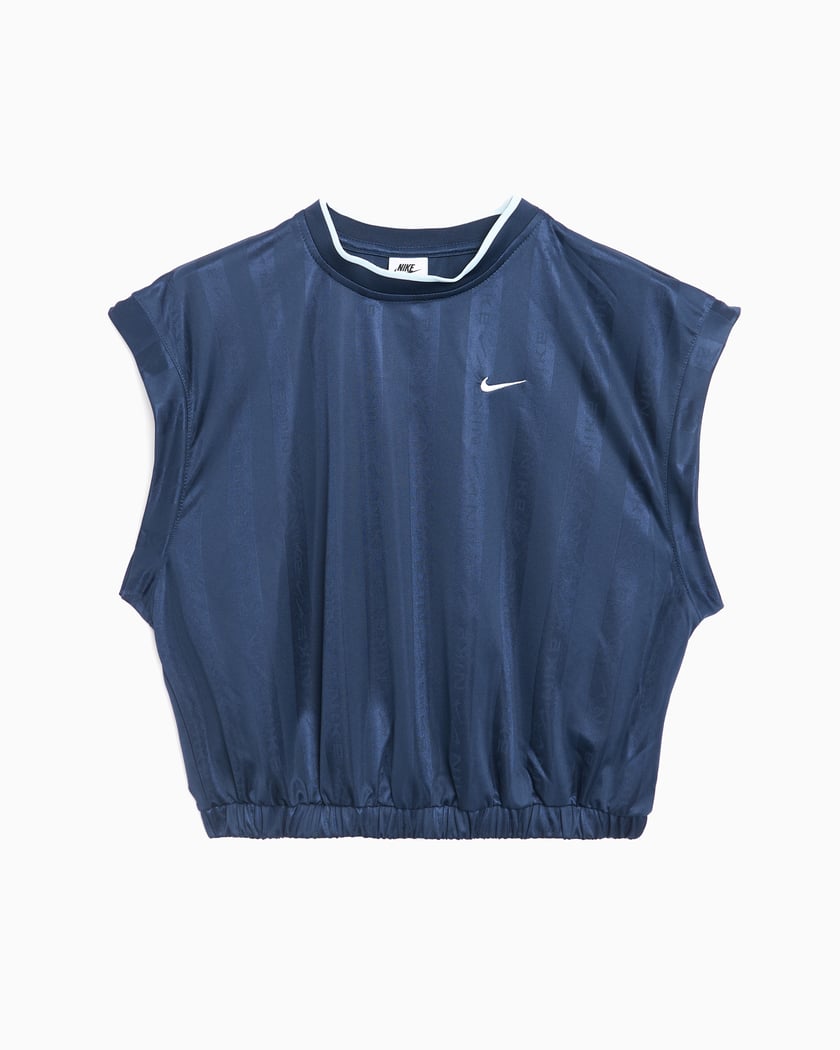 Blue nike t shirt women's clearance