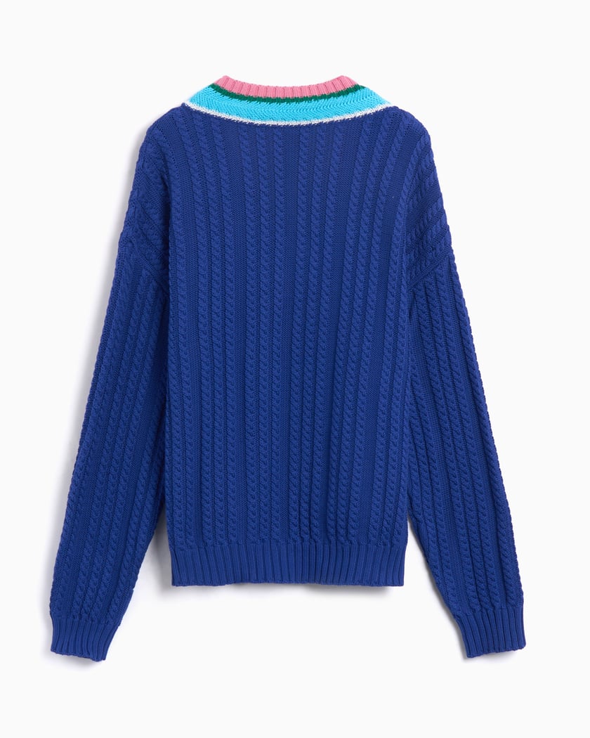 【HI FI FNK】Seli Striped Collar Knit ce7fd9d440b296a1ae48718da53e8c
