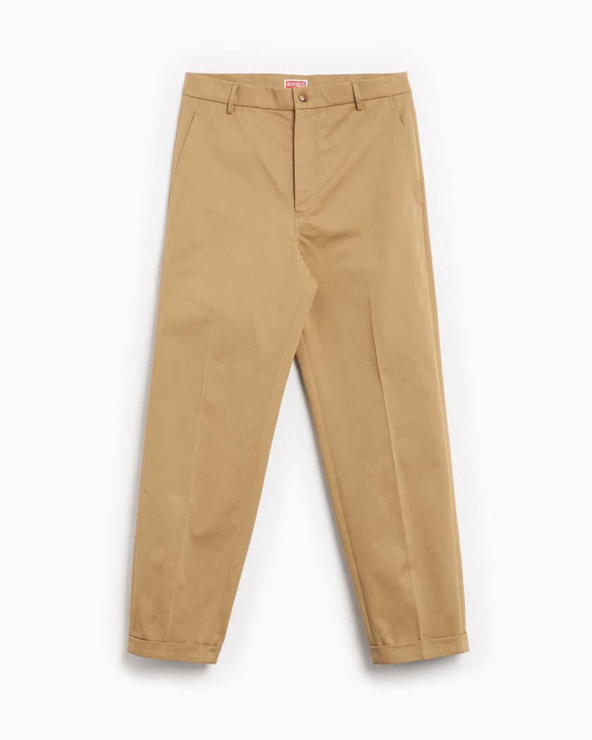 Kenzo Men's Chino Pants Men's Chino Pants Beige FD65PA2059CA-13