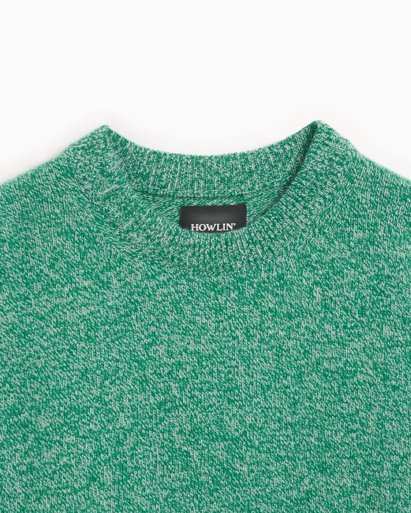 Howlin' Soft Poison Men's Knit Sweater Green Soft-Poison Howlin' Soft Poison Men's Knit Sweater Green Soft-Poison