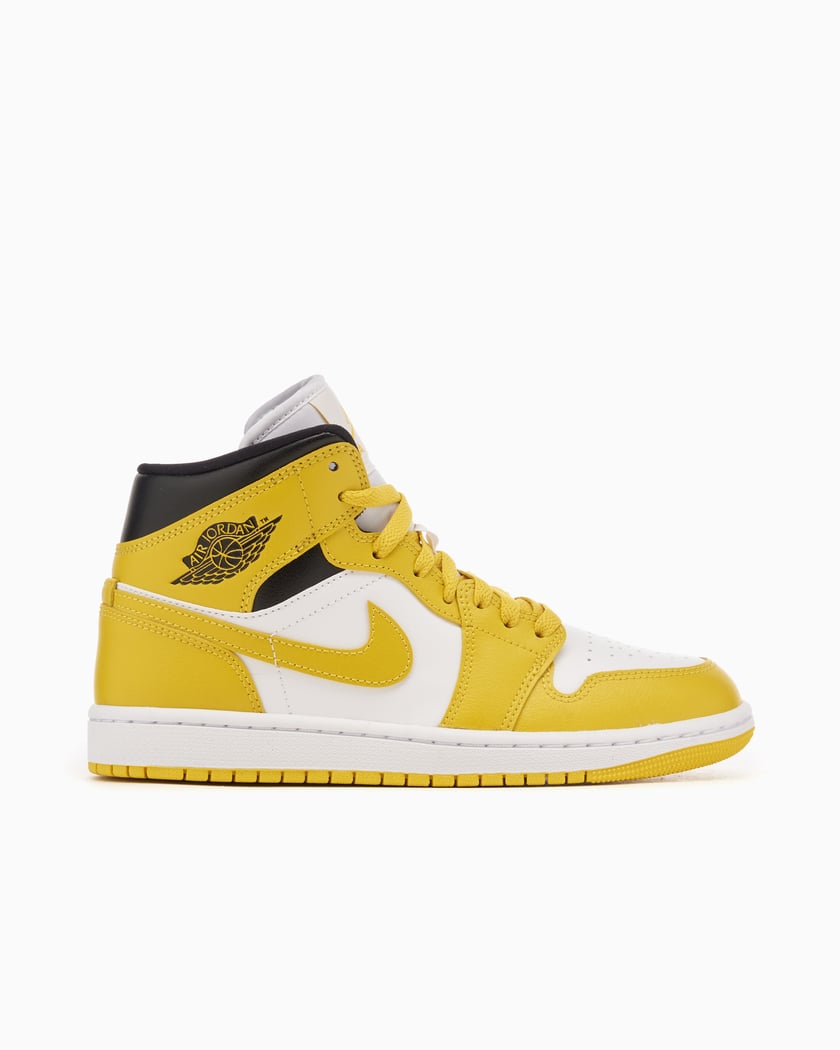 Nike air jordans yellow hot sale