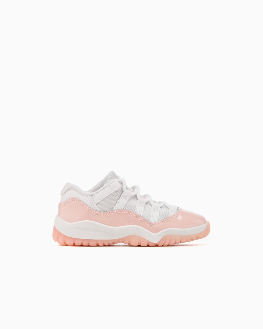 Jordan 11 white pink hot sale