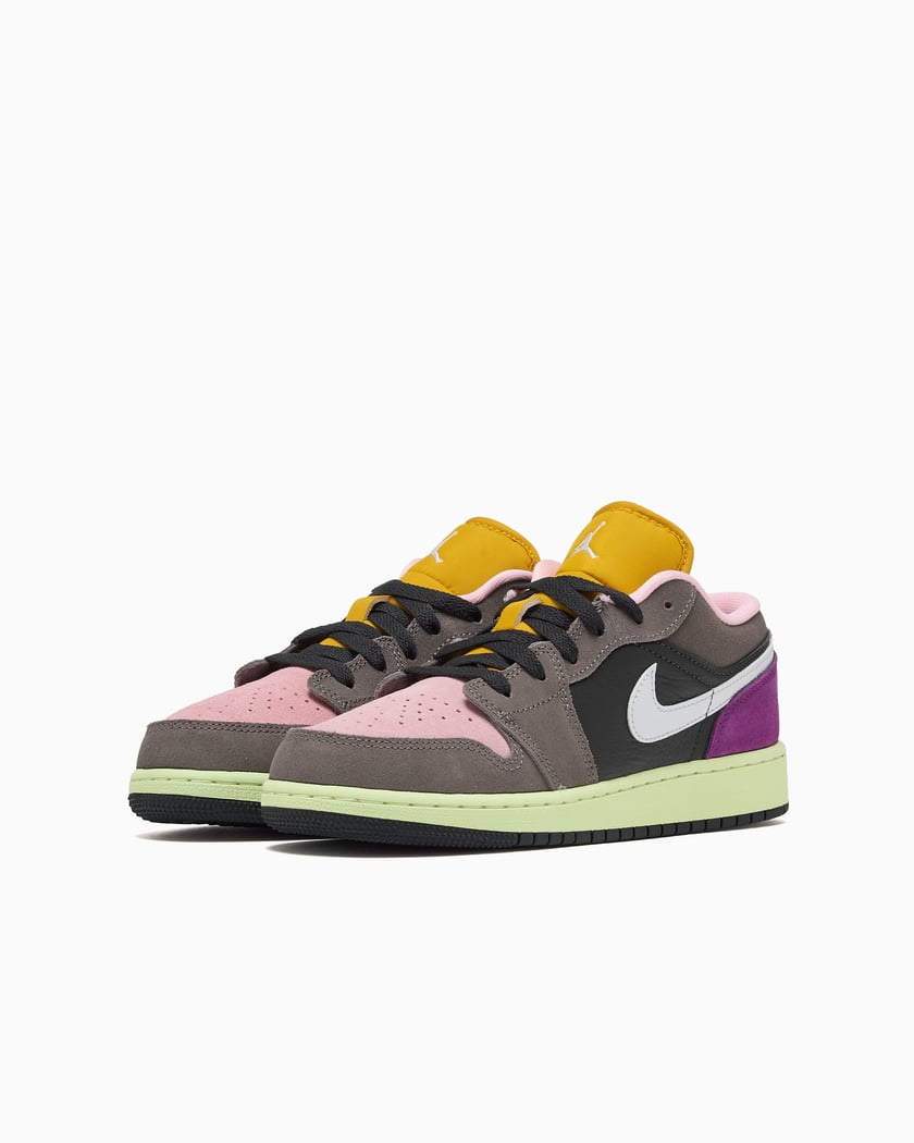 Air Jordan 1 Low SE (GS) Brown, Multi, Pink HQ2021-005