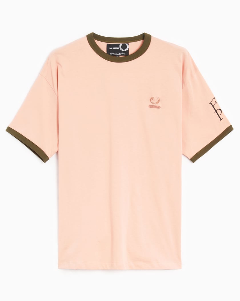Fred perry sweatshirt pink deals