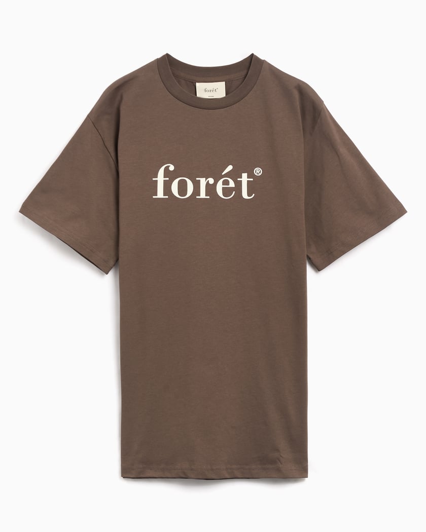 forét Amber Men's T-Shirt Brown F4082-COLDBROWN | FOOTDISTRICT forét Amber Men's T-Shirt Brown F4082-COLDBROWN | FOOTDISTRICT
