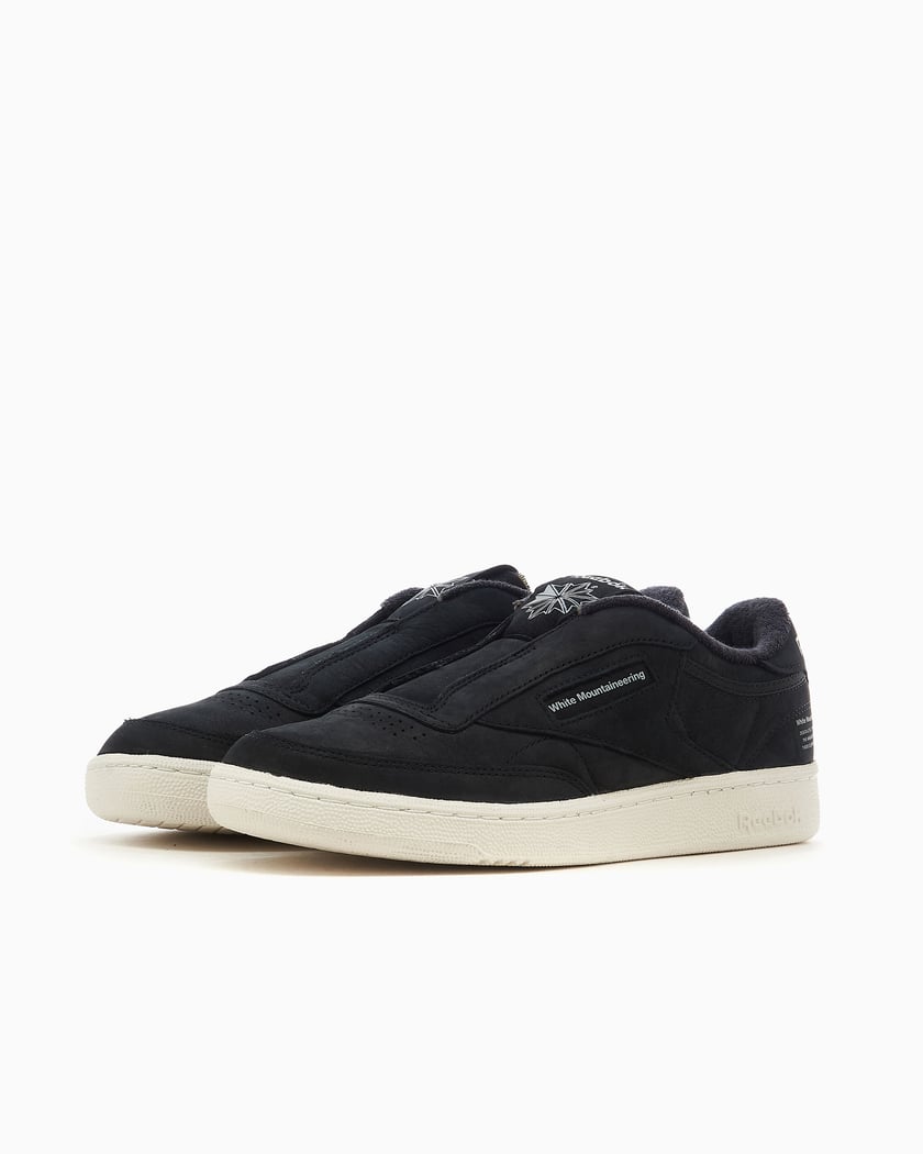 Reebok x White Mountaneering LTD Club C 85 Black RMIA072C99LEA0011009 FOOTDISTRICT