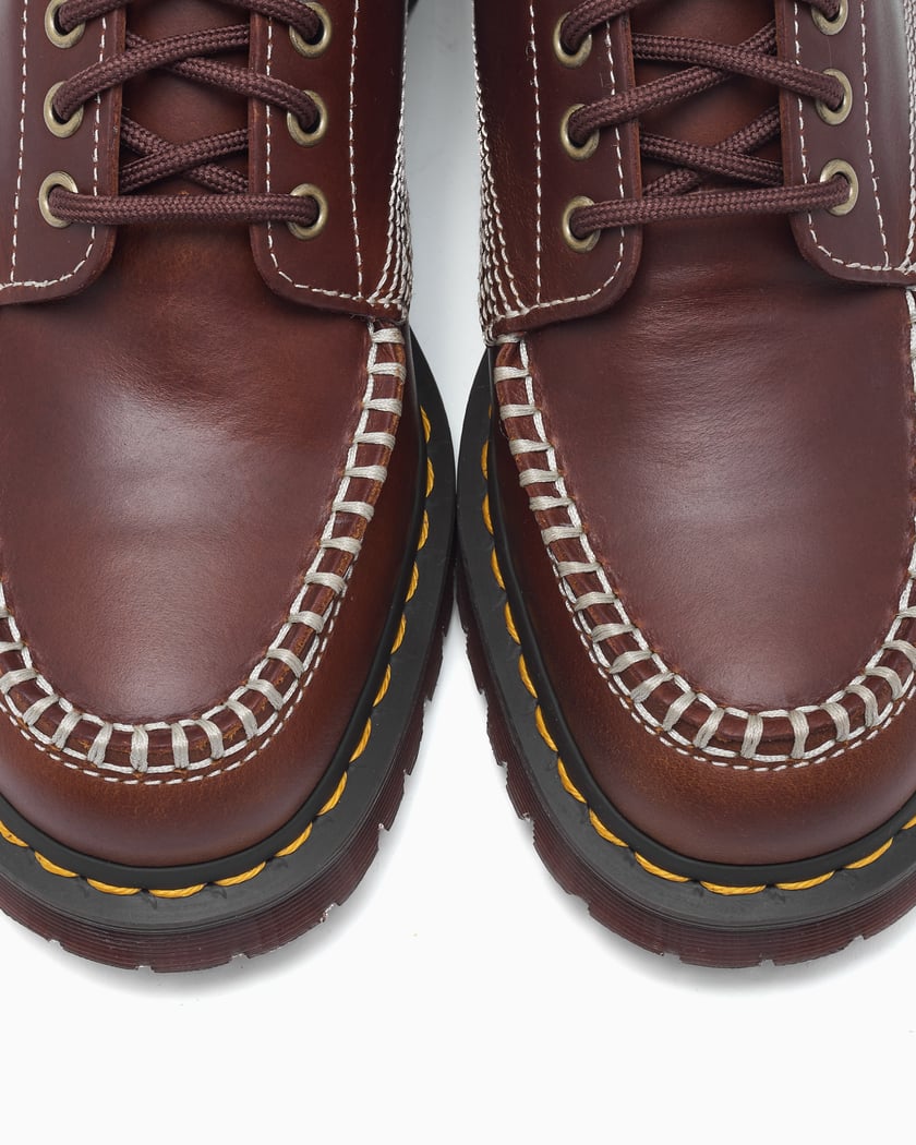 Dr. Martens Lowell Butterscotch Orleans Unisex Shoes Brown
