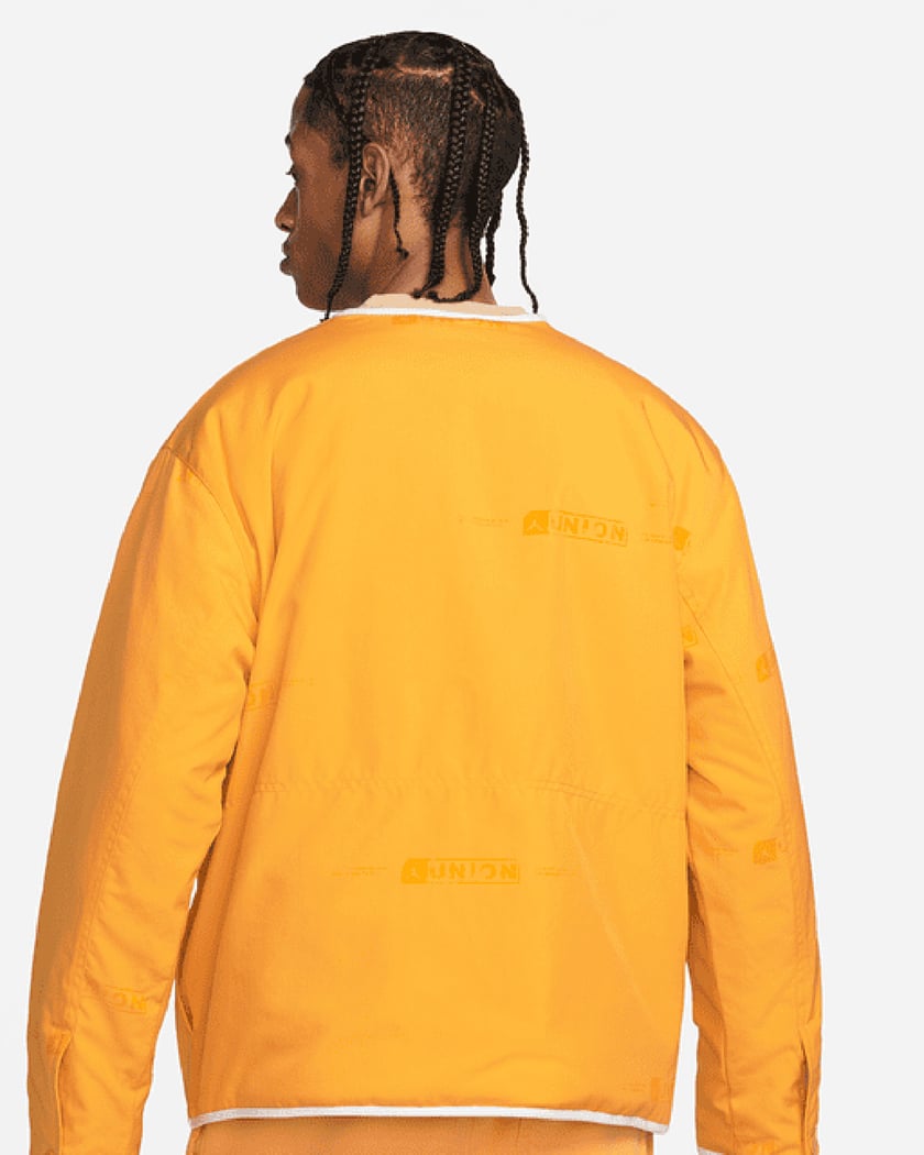 Jordan x UNION Liner Men's Jacket Yellow DJ9518-771 Jordan x UNION Liner Men's Jacket Yellow DJ9518-771