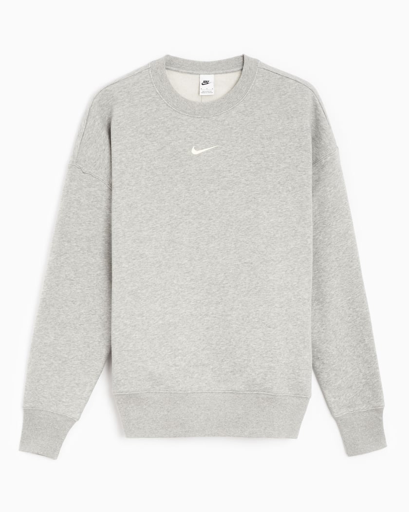 Nike Sportswear Phoenix Women s Fleece Oversized Sweatshirt Gray DQ5733 063 FOOTDISTRICT